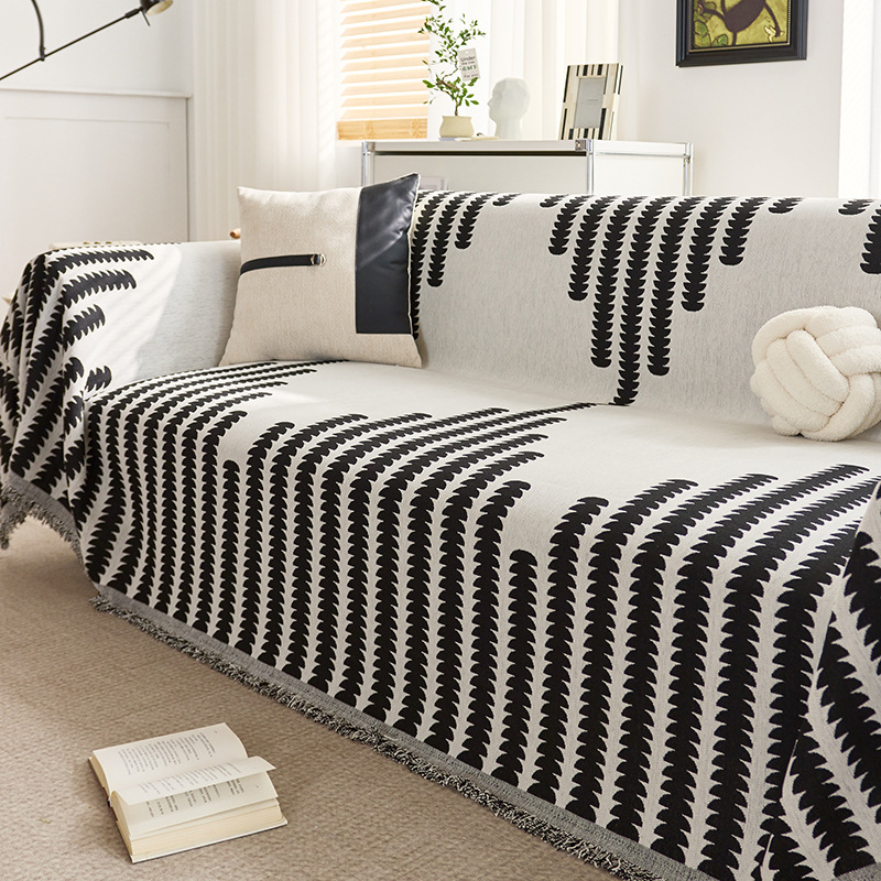 Schneier toallas de sofá antideslizante cojín de sofá cuatro estaciones anti-gato universal cubierta de sofá cubierta de sofá cubierta de tela de una sola pieza