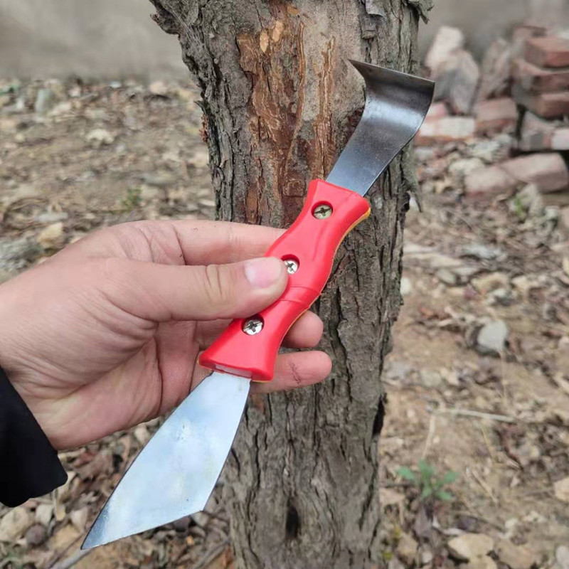 直销两用树木刮树皮专用刀/刮腐烂病的刮刀 刮树刀 刮树皮刀子