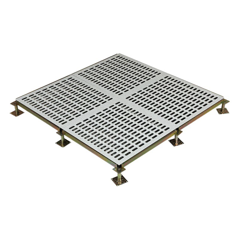 Вентиляционный антистатический напольный центр обработки данных Wanhua с отверстиями для отвода тепла с высоким верхним подвижным воздуховыпускным отверстием 600*600 мм