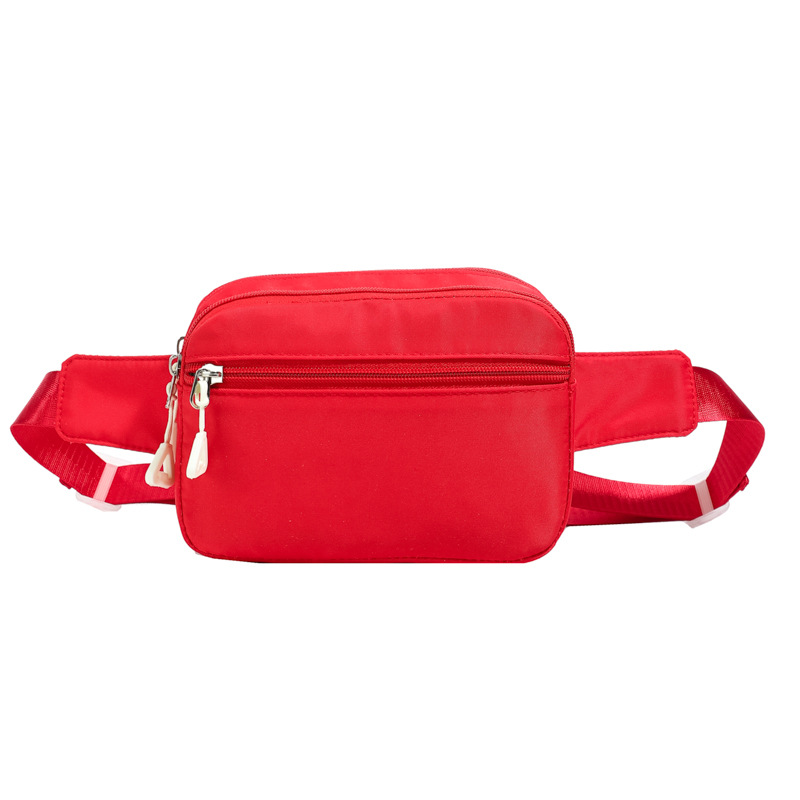 Coreano simple color sólido bolso de pecho para niños y niñas deportes ociosos bolso de mochila infantil 2026 bolso de cintura infantil transfronterizo