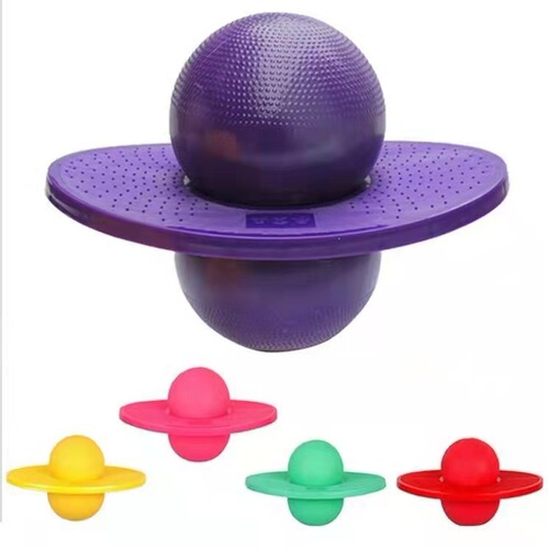 Children's bouncy ball adult toy jumping ball fitness ball kindergarten balance exercise ball frog jump elastic ball