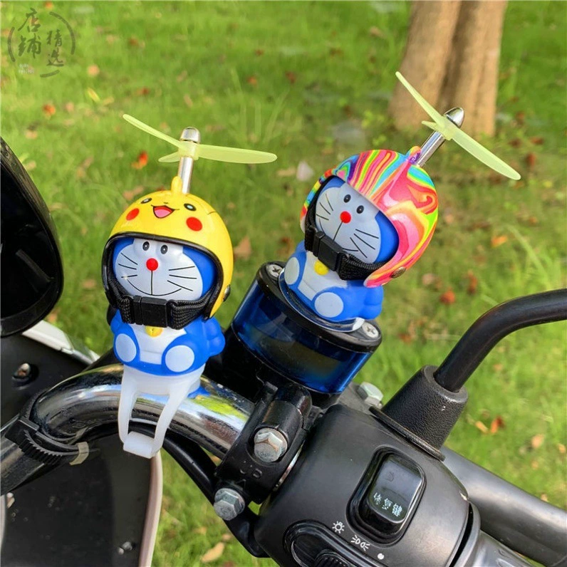 Doraemon электромобиль мотоцикл автомобиль украшения робот кошка креативные Автомобильные украшения ювелирные изделия сломанный ветер утка