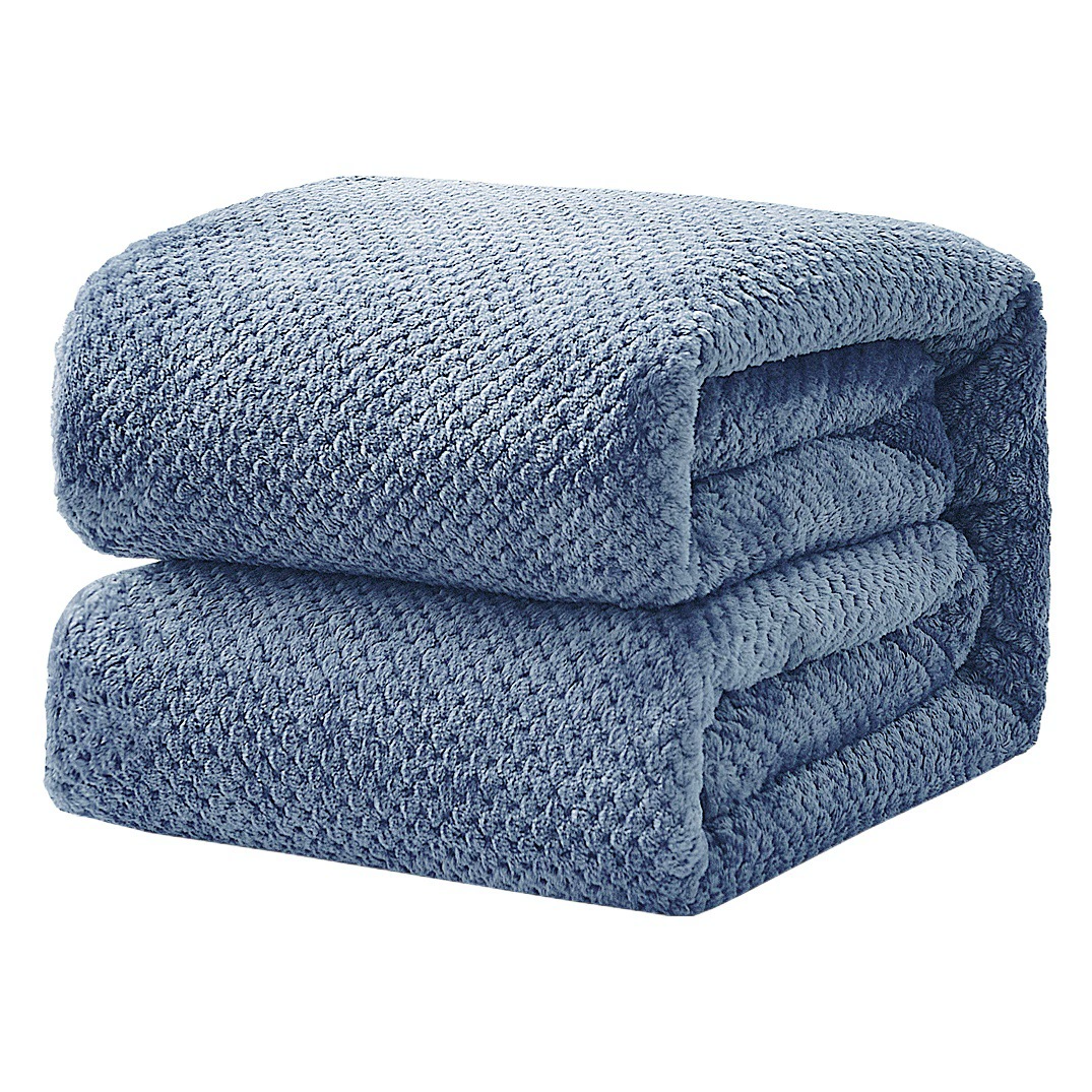 Трансграничное сплошной цвет сетка Ананасовое одеяло коралловый флис одеяло для дивана утолщенное фланелевое одеяло Подарочное одеяло оптом