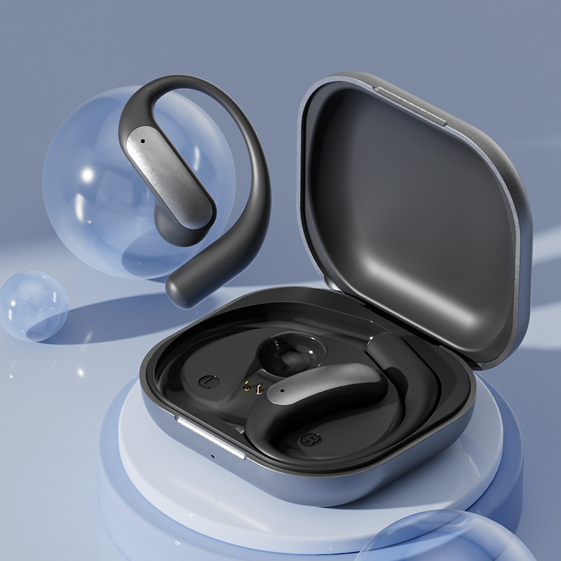 2025年モデル Bluetooth ワイヤレスイヤホン 長時間バッテリー 大容量 長時間装着しても痛くない オーバーイヤー型 スポーツ用 イヤホン型 デジタルディスプレイ搭載|undefined