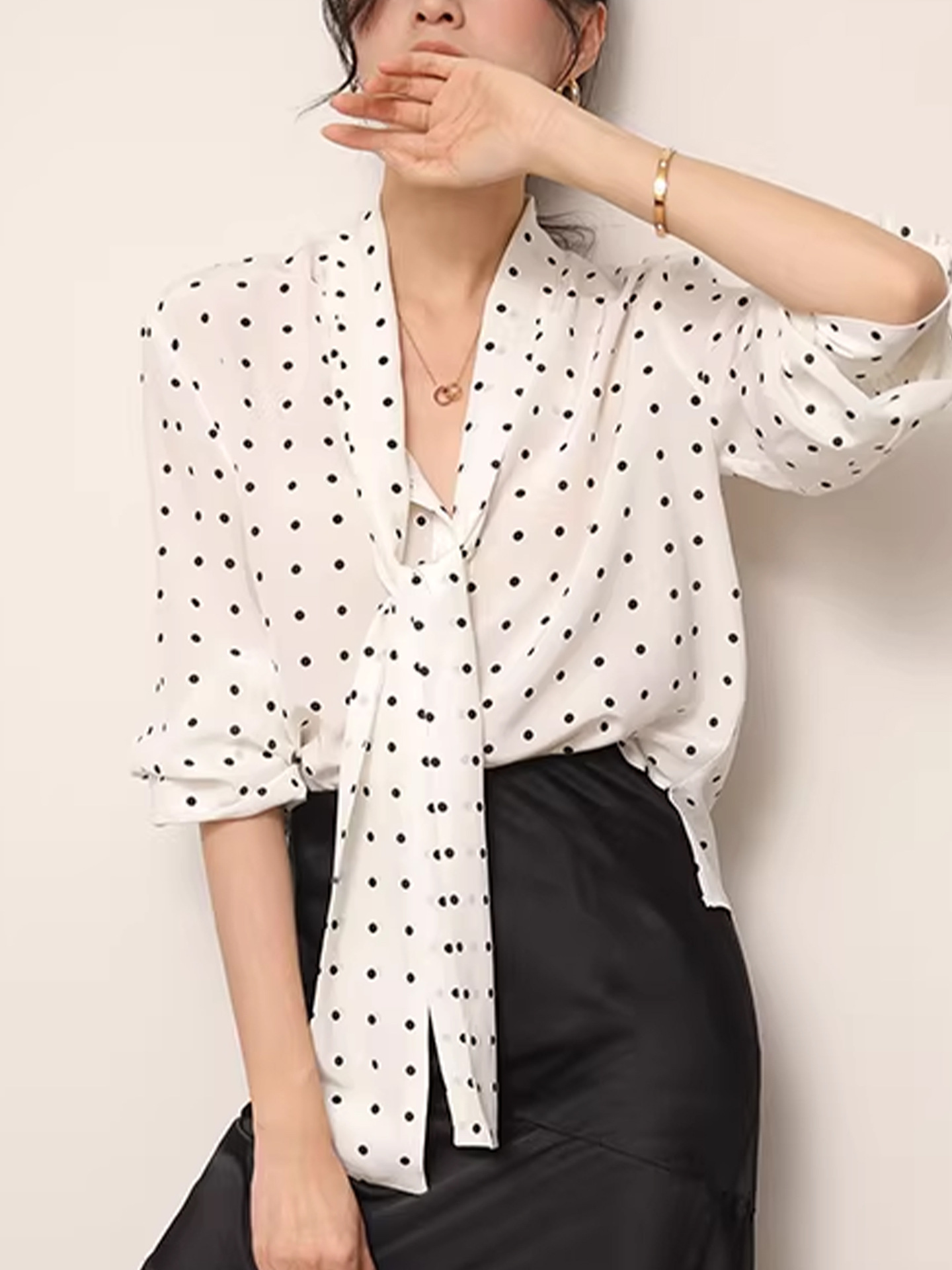 Silk long-sleeve