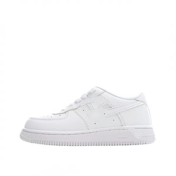 Putian children's shoes, original quality AF1 Air Force One low-top children's sneakers, boys' and girls' sports white shoes, cross-border foreign trade