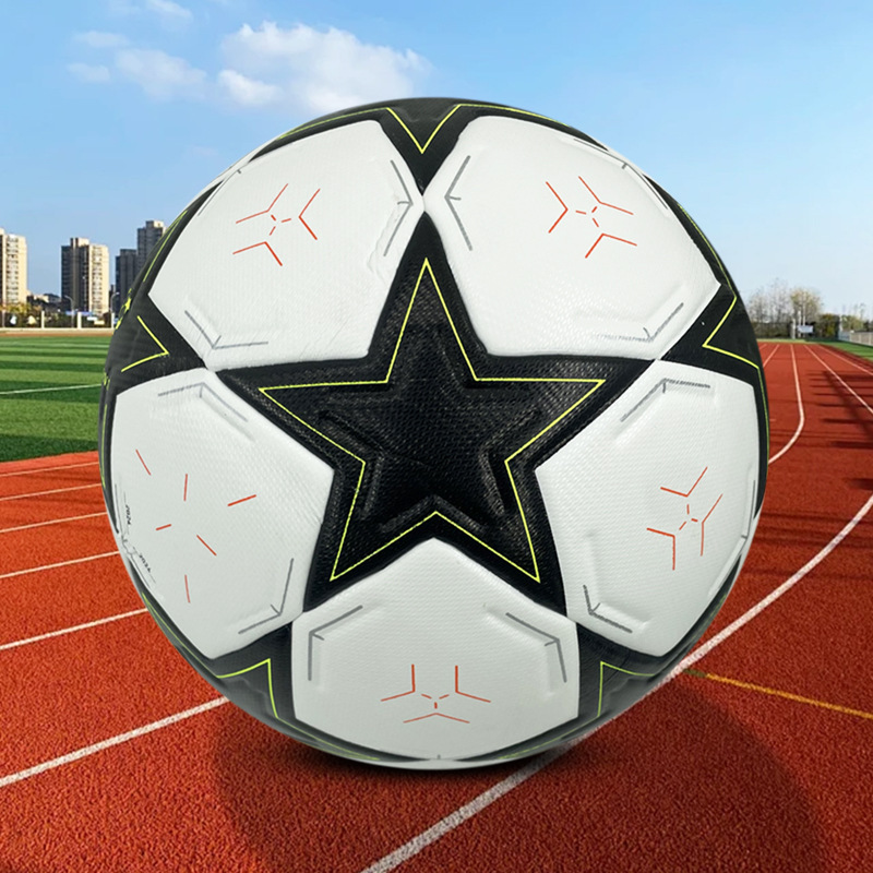 既製品のヨーロッパワールドカップ5号球 大人用プレミアリーグ試合用耐摩耗性サッカーボール チャンピオンズリーグPUレザー製サッカーボール|undefined