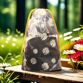 雏菊束口包装袋T恤背心童装束口菊花抽绳袋内裤袜子防晒服收纳袋