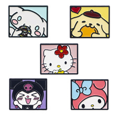 卡通兔子小狗胸針徽章服裝背包飾品配飾別針跨境外貿熱銷合金胸章