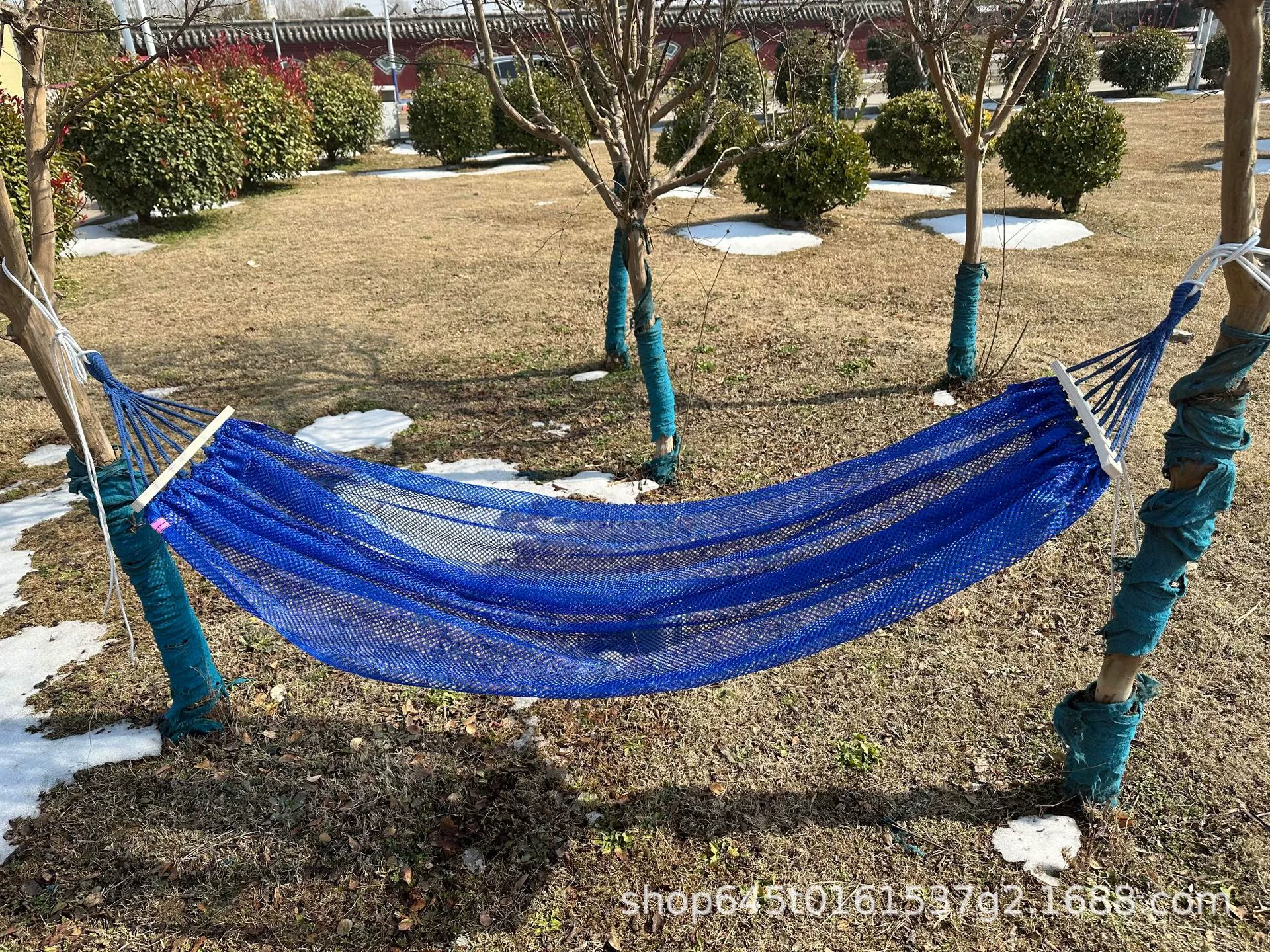 Travel silk street swings for double, increased thickness, anti-rollover