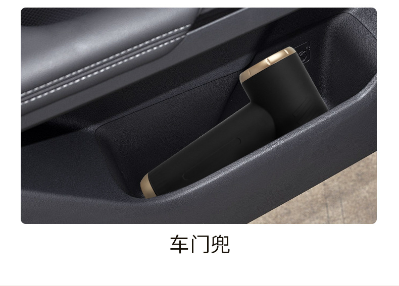 Cross-Border New Model Portable Car Vacuum Cleaner with Suction and Blowing Functions, Wireless Mini Vacuum Cleaner for Car and Home Use, Electric Dust Blower