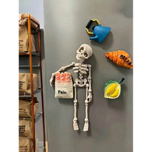 U 84189 Halloween skeleton fridge magnet ���t�Ǽ��f�}������