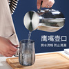 Glass pot  Heat explosion-proof High temperature resistance teapot capacity household Hammer fruit juice Tie pot Cross border kettle