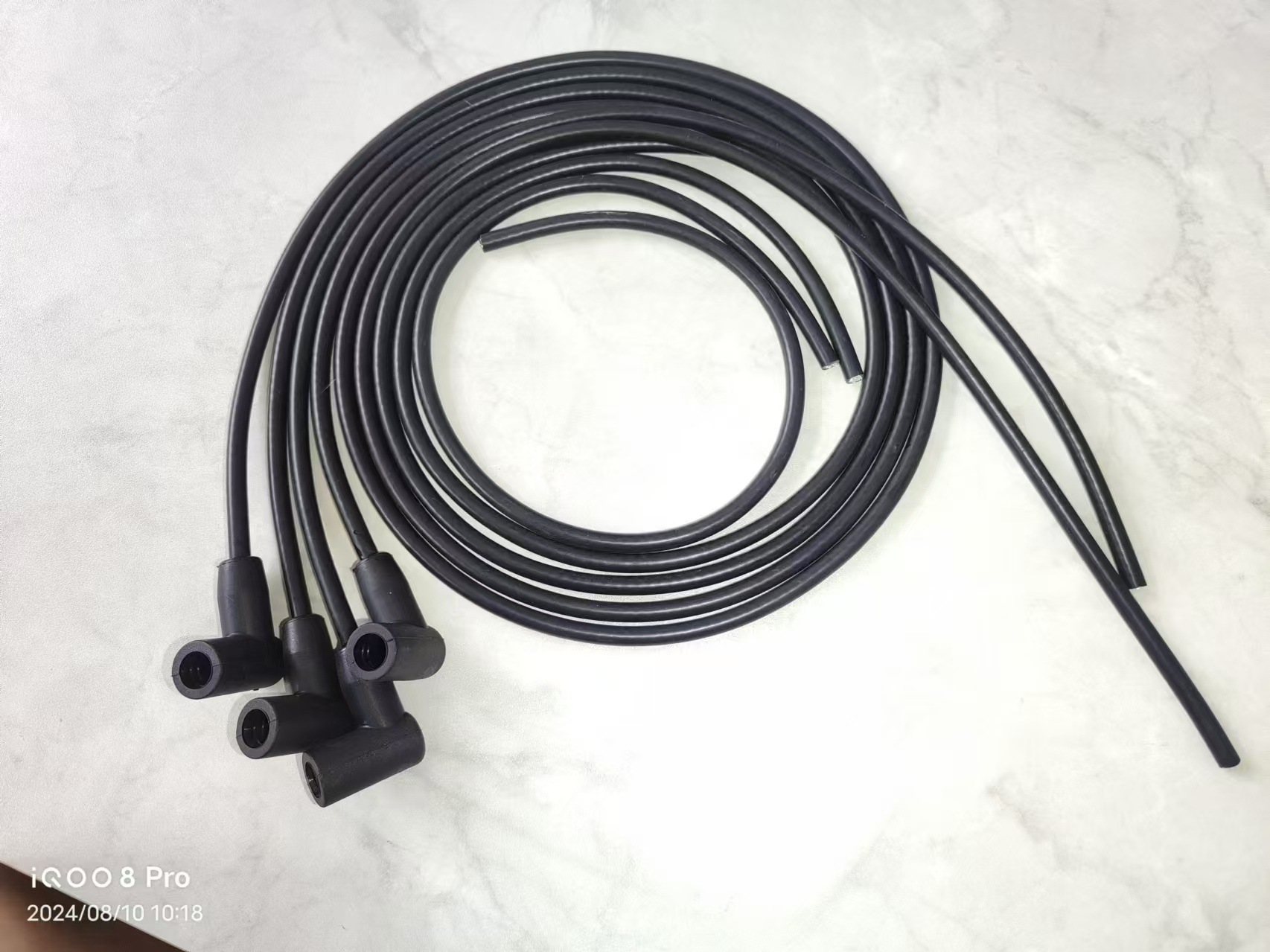 4-cylinder spark plug wire suit for Ford front 8N 9N12259B 9N Jubilee 2N