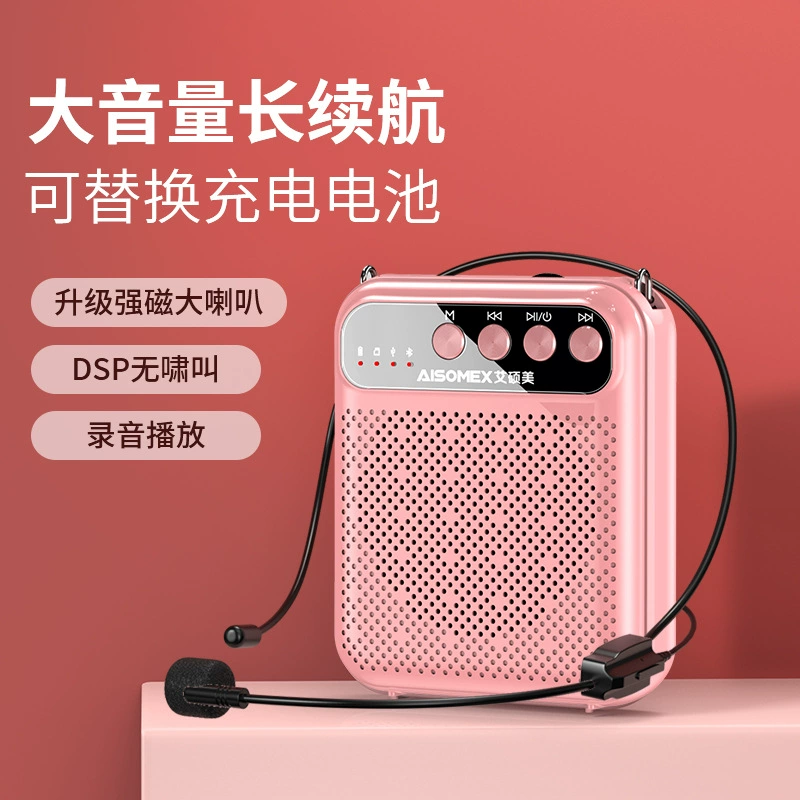 Aishomei K13 новая Съемная батарея маленькая пчела громкоговоритель учитель Специальный беспроводной микрофон карта U диск