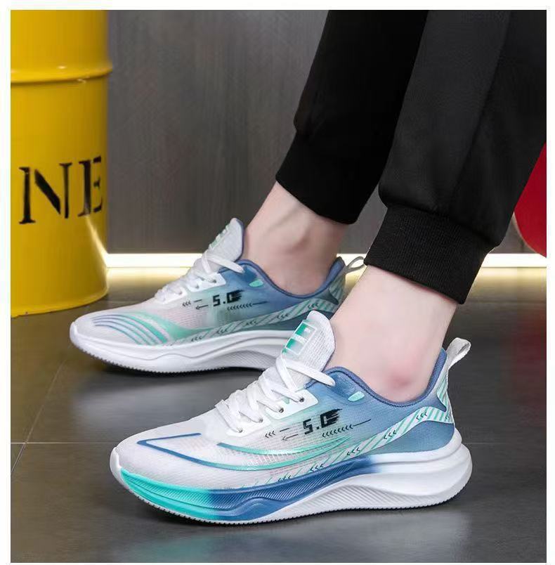 Men's For Spring Summer, Cross-border Soft-soled Running Comfortable And Breathable Student Mesh Men's Casual Shoes,_vogvips.com