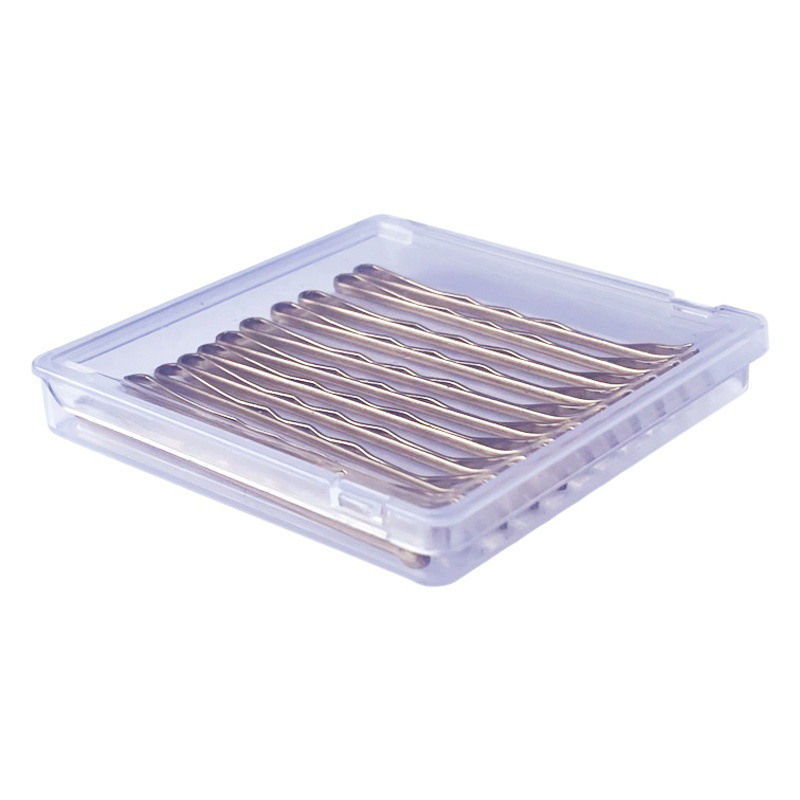 Caja de embalaje de joyería caja de almacenamiento de tarjetas de plástico transparente PP caja cuadrada de plástico cubierta clip de papel caja de embalaje fábrica