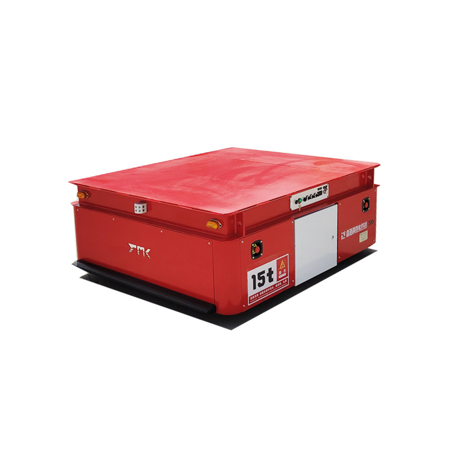 自由转弯无轨地爬车20吨大吨位重型无轨平板车液压顶升无轨胶轮车