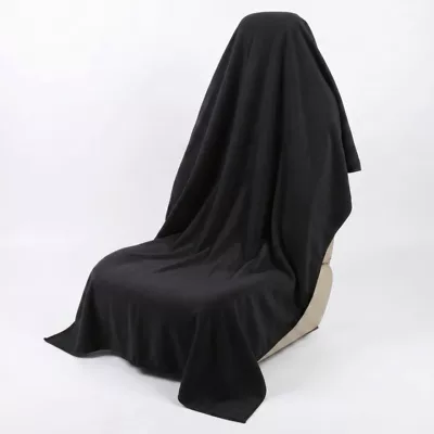 Universal seat cover and sweatproof mats, magnetic dustproof - black-magnetic-bath-towel-76190cm
