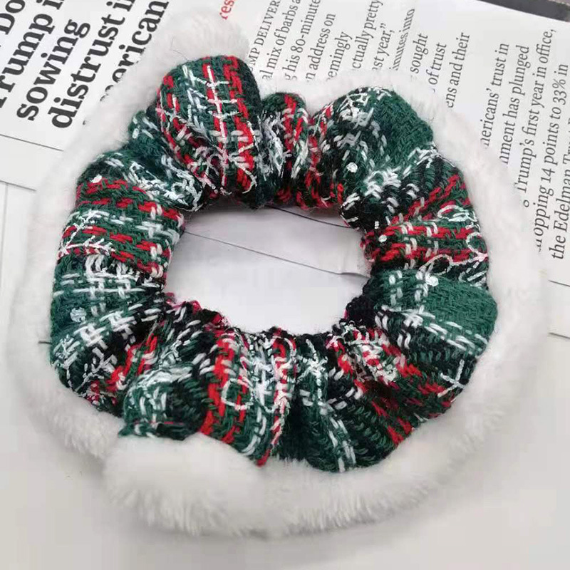 Fashion Style Fashion Geometric Cloth Sequins Hair Tie 1 Piece