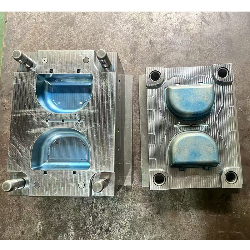 厂家外壳宠物喝水狗粮盆挂钩气顶气吹模具设计生产各种大中小模具