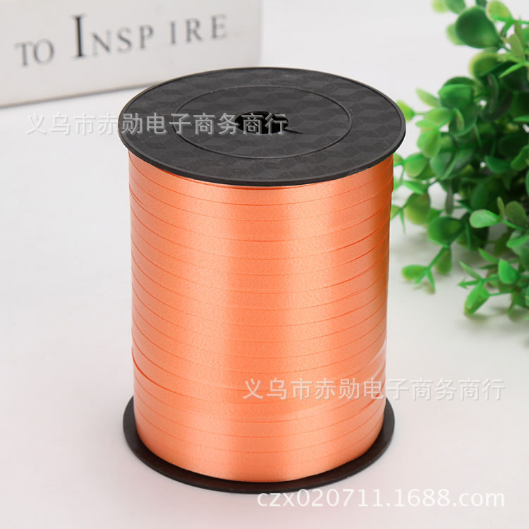 Suministro de fábrica 500 yardas globo de plástico cinta de cumpleaños boda decoración pastel caja vendaje cinta