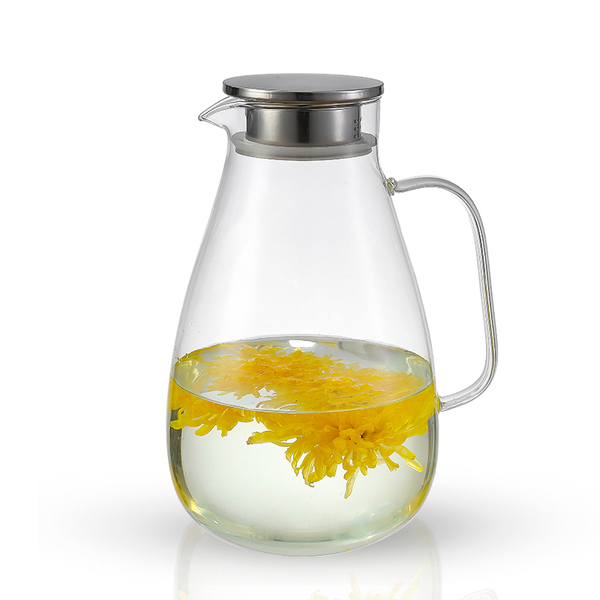 Glass teapot for home use