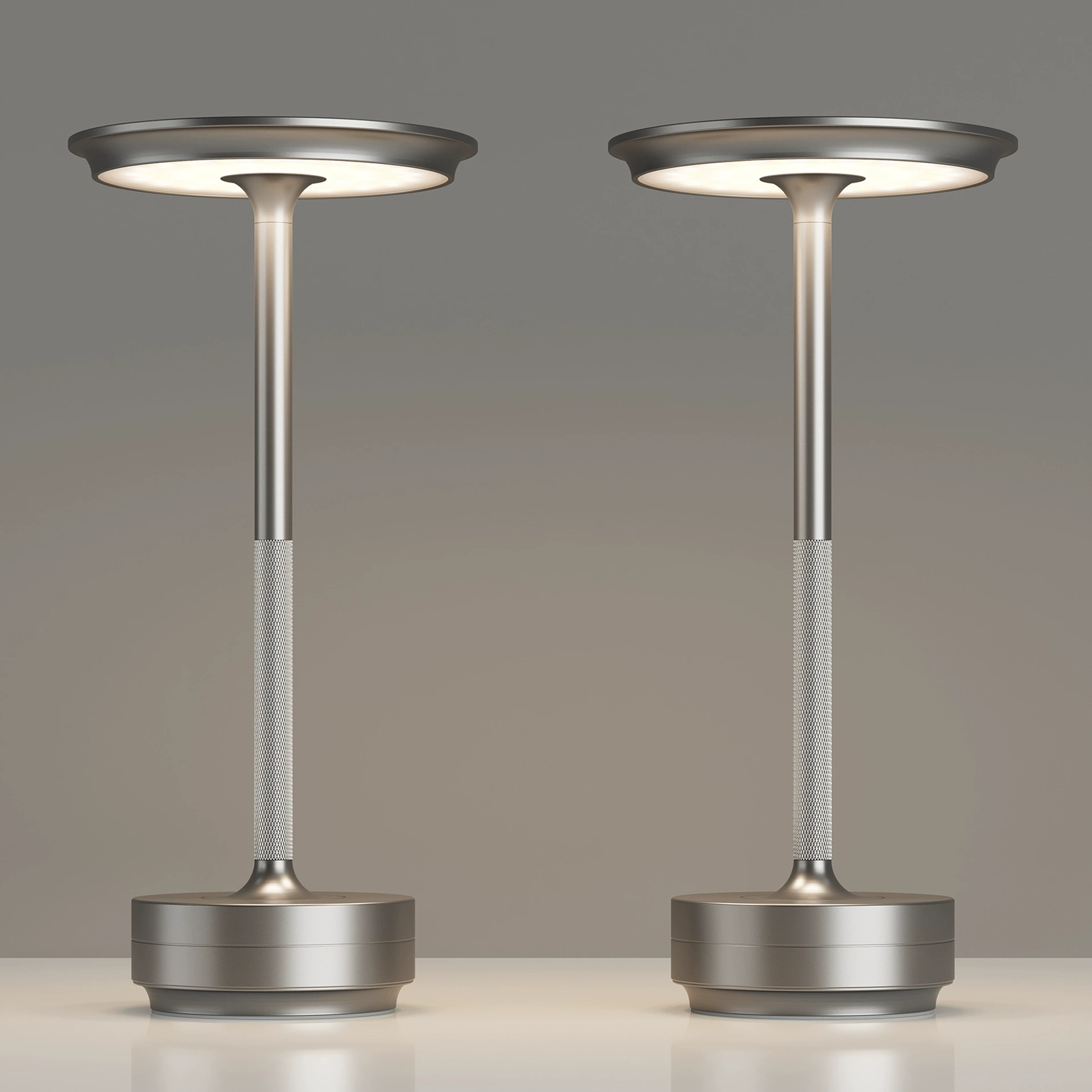 Настольная лампа в европейском и американском стиле, сенсорная, для баров и ресторанов, светодиодная, с USB-зарядкой, I-образная, с металлическим декором, ретро-ночник