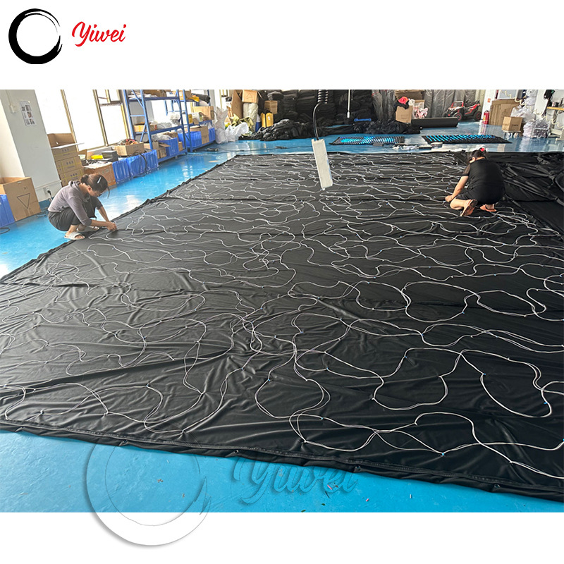 舞台灯led星空幕布星空吊顶星空背景布直播间星空背景布