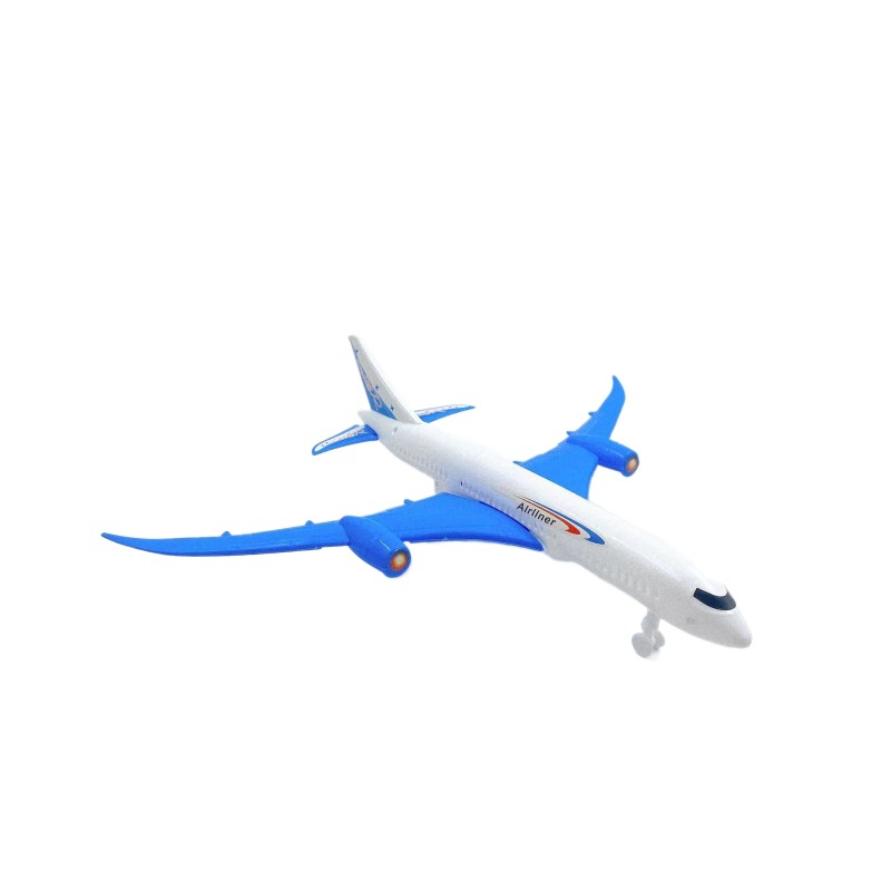 Juguetes para niños modelo de avión de cable grande scooter creativo jardín de infantes para niños pequeños aviones de ensamblaje aviones 2