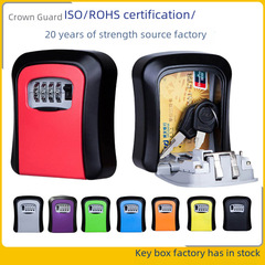 Decoration password key box construction site password box cat eye door mirror key holder password lock box homestay entrance key box