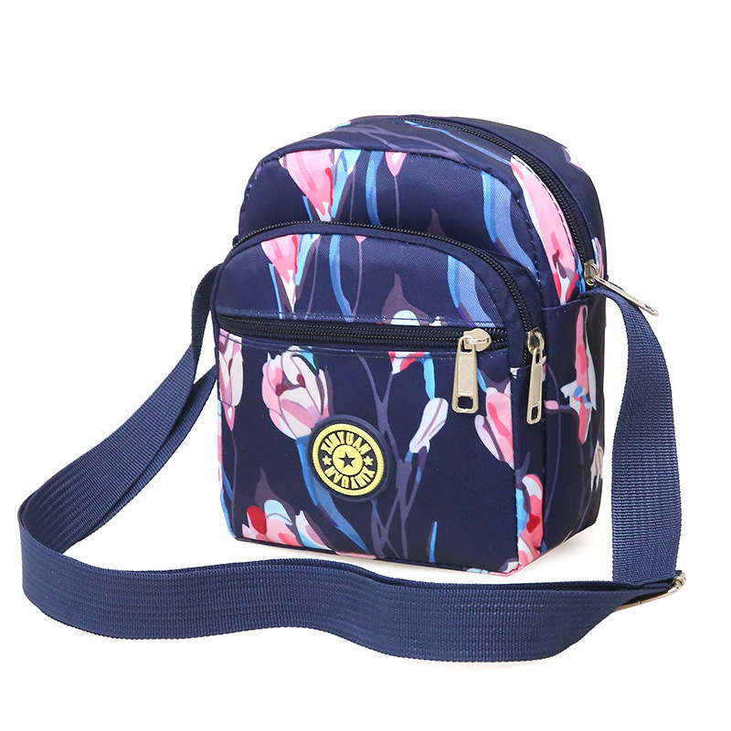 中老年包包批发新款牛津布单肩斜挎包花布包妈妈包休闲帆布地摊包