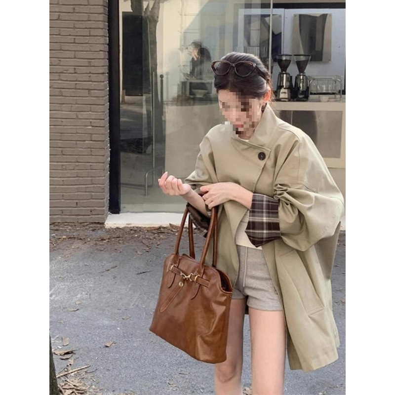 风衣女小个子2025新款春秋季英伦风高级感韩系爆款外套|undefined