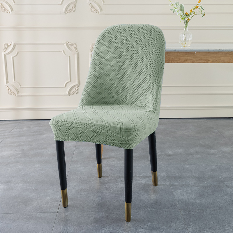 Four Seasons universal cubierta de la silla de comedor simple moderno elástico todo incluido cubierta de la silla engrosada taburete cubierta de la silla anti-gato cero