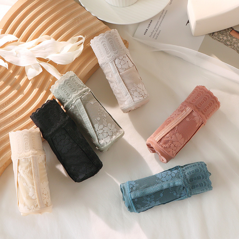 生中継起爆金高腰復古絹織物無痕氷糸百合純綿絹糸抗菌股通気性女性三角ズボン