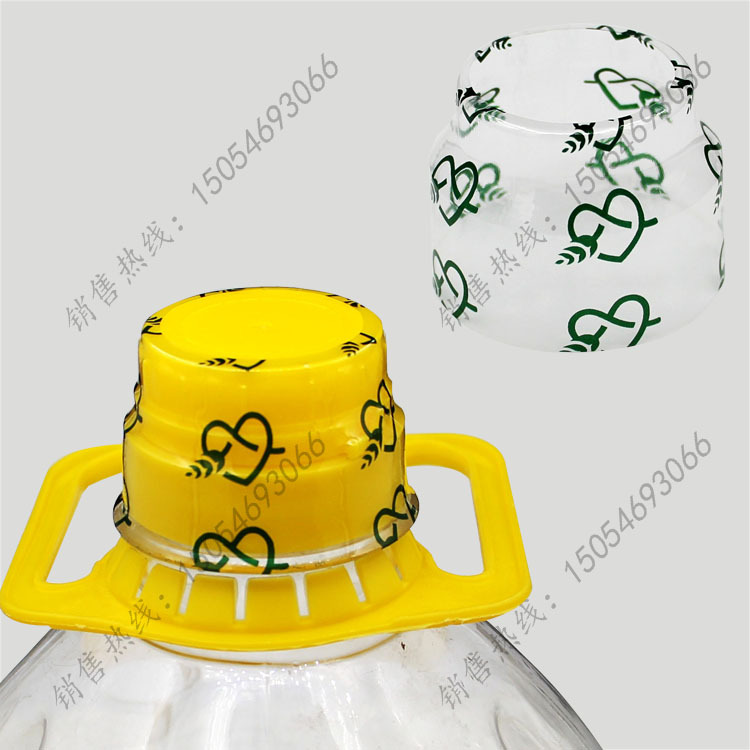 厂家销售 5L食用油瓶封盖收缩膜 油瓶热缩封口膜定制