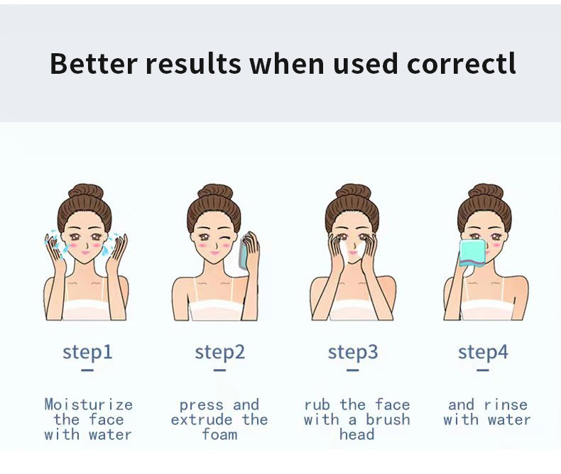 Wertschätzung Liebe Luxus Vitamin E Mousse Aminosäure Milch Öl Kontrolle Waschen und Entladen 2-in-1 Gesichtsreinigung_voghion.com