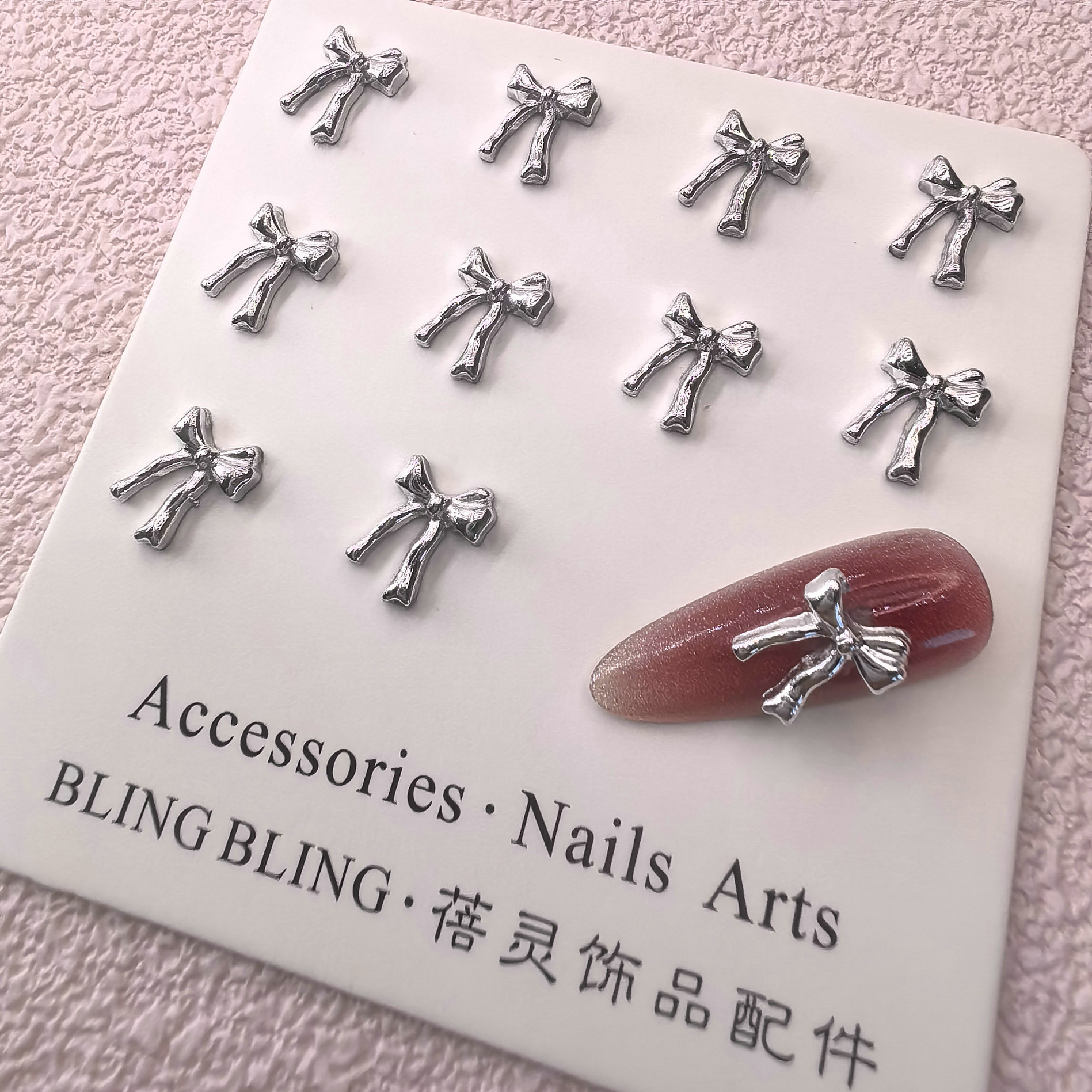 银色美甲饰品树脂配件 树脂饰品配件 饰品配件批发哪里有 00