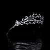 new pattern Europe and America Crown Star Same item Liu Yifei Photo Sen family bride marry wedding Headdress zircon