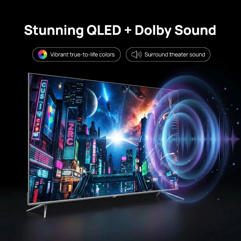 SKYWORTH/Skyworth Global Edition Smart LCD TV 4K Ultra HD QLED GOOGLE TV 55inch
