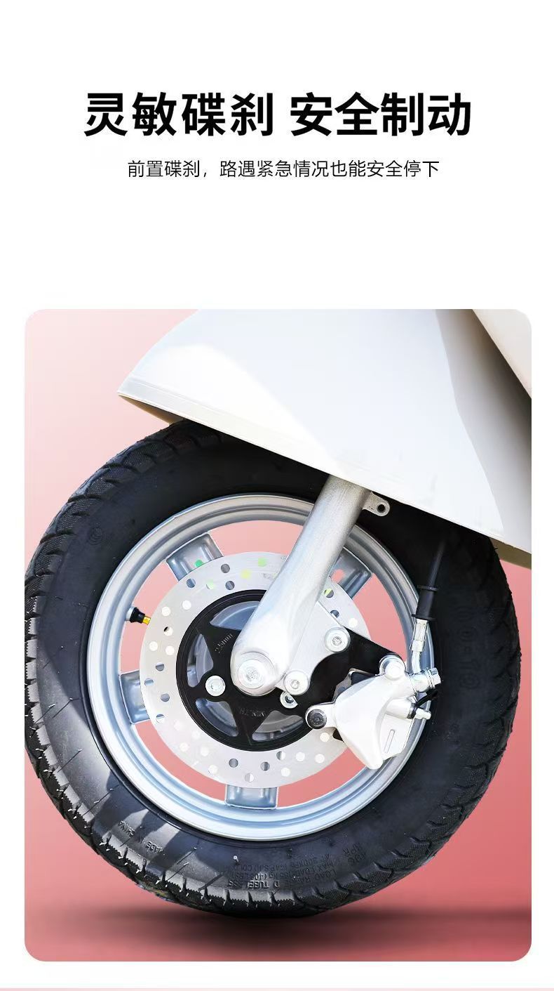 Eyelash Turtle Electric Motorcycle 60V Two-Wheel Electric Bicycle Available for Cross-Border Supply to Southeast Asia E-Bike Factory