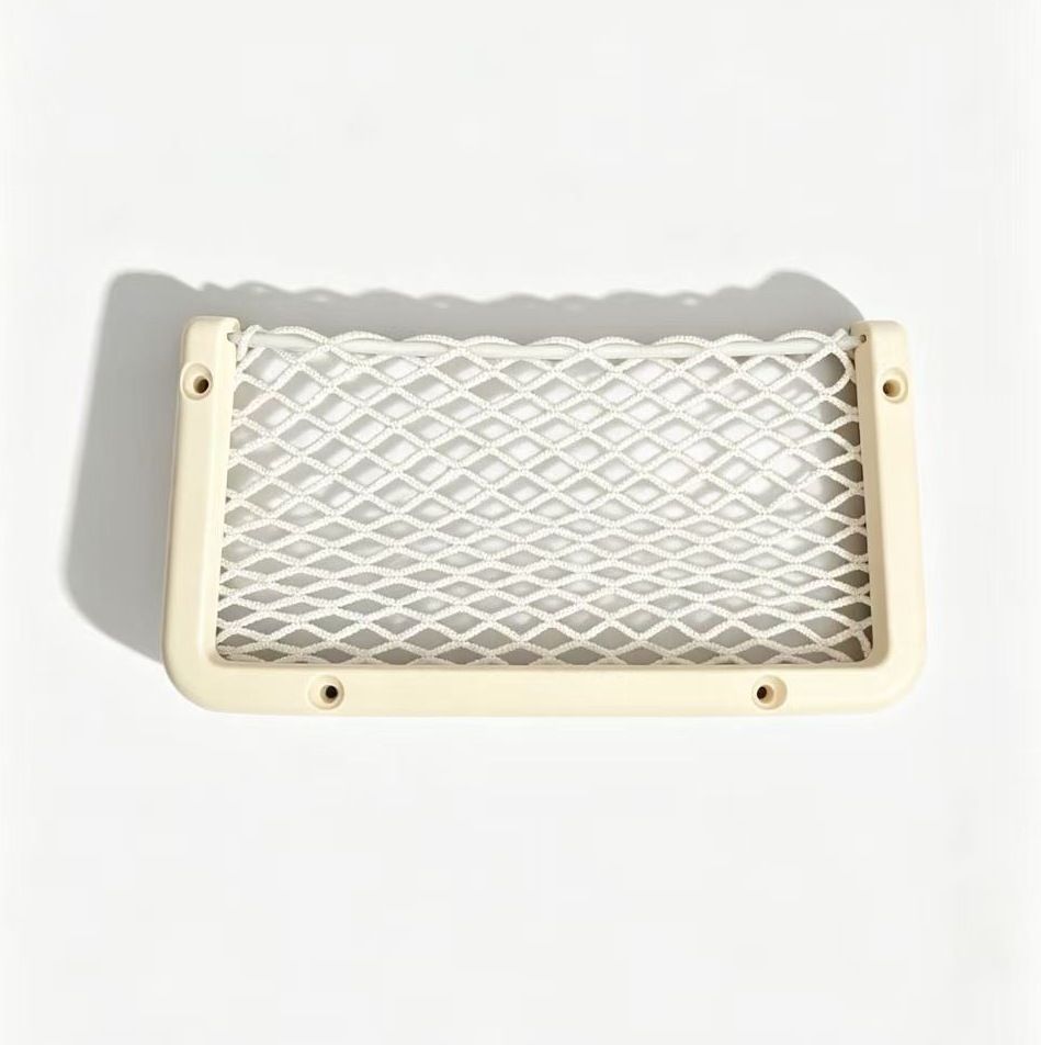 Car-mounted mesh storage net for miscellaneous items, mobile phone mesh bag, high-elasticity storage net for cars, motorcycles, and electric scooters