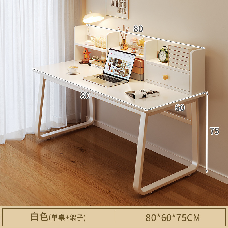 Escritorio para computadora, escritorio moderno y sencillo para escribir y estudiar, escritorio de trabajo sencillo para viviendas de alquiler, mesa y silla de maquillaje para dormitorio, escritorio de oficina. image 13