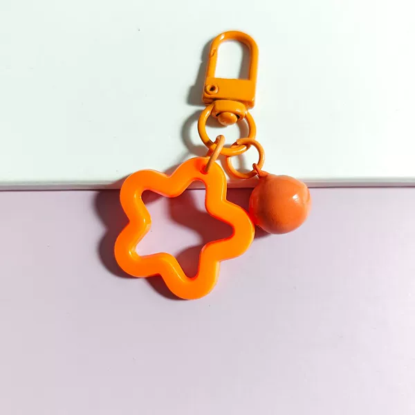 Orange door buckle