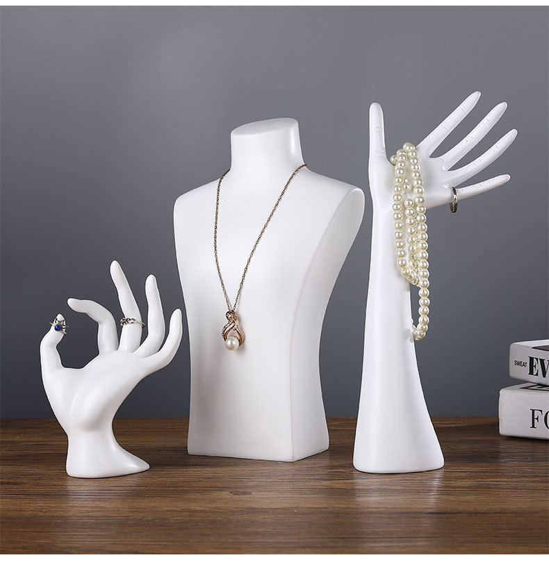 316g Weight Rings, Bracelets, Jewelry Display Bust, Earrings, Necklace Classification 1 Piece Quantity Resin Material Portrait, Tree Pattern Elegant Style 1 Piece Resin Elegant Portrait Tree Rings Bracelets Jewelry Display Bust 1