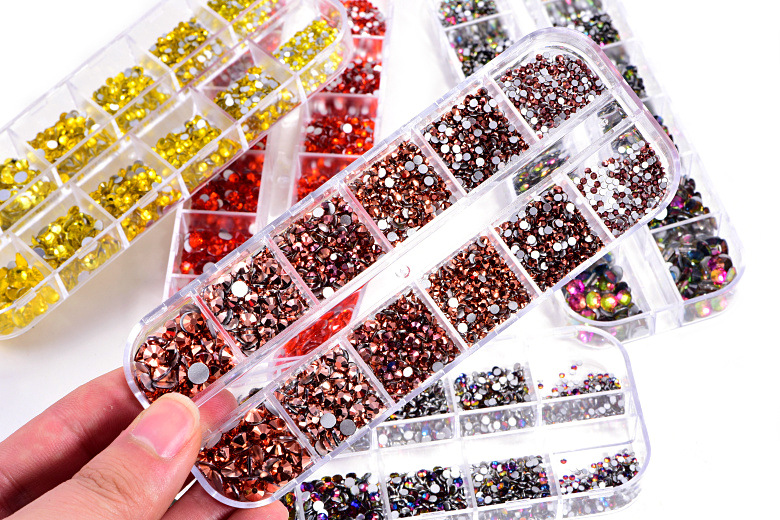 玻璃平底钻12格盒装 (5)