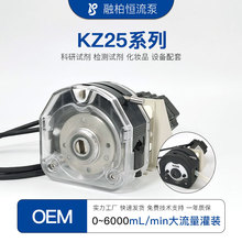 KZ25蠕动泵泵头培养液化妆品灌装生产线催化剂试剂液体灌装机配套