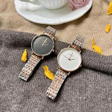 极简女士钢带手表厂家批发履带男女式链表新款推荐厂家批发货源