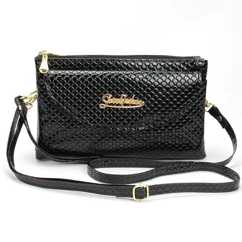 Versatile Women's Crossbody Phone Bag Small Square Shoulder Clutch_voghion.com
