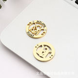 Аксессуар для волос, нижнее белье с буквами, металлический износостойкий костюм, зеркальный эффект, с печатью вашего логотипа